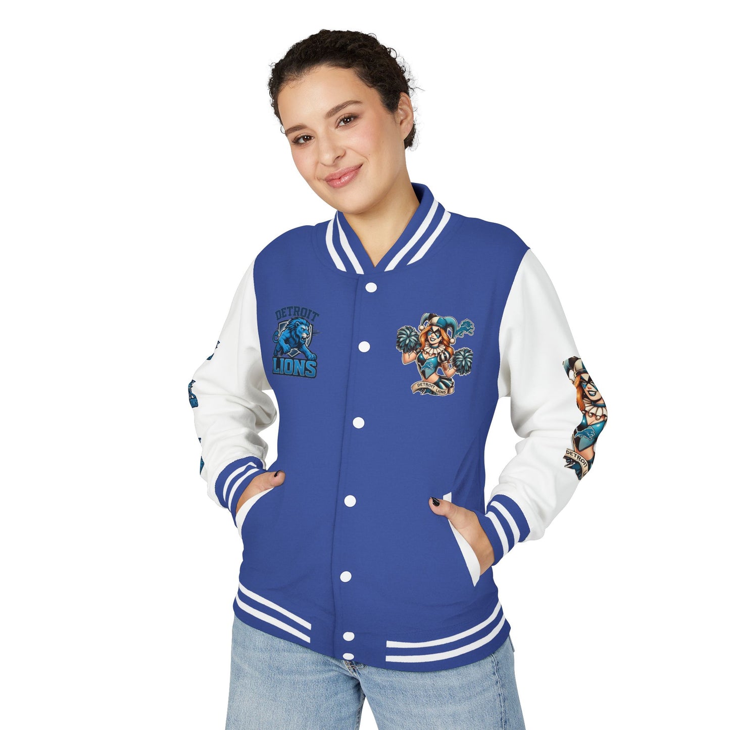 Det Lions Varsity Jacket Women - Harley Quinn #1