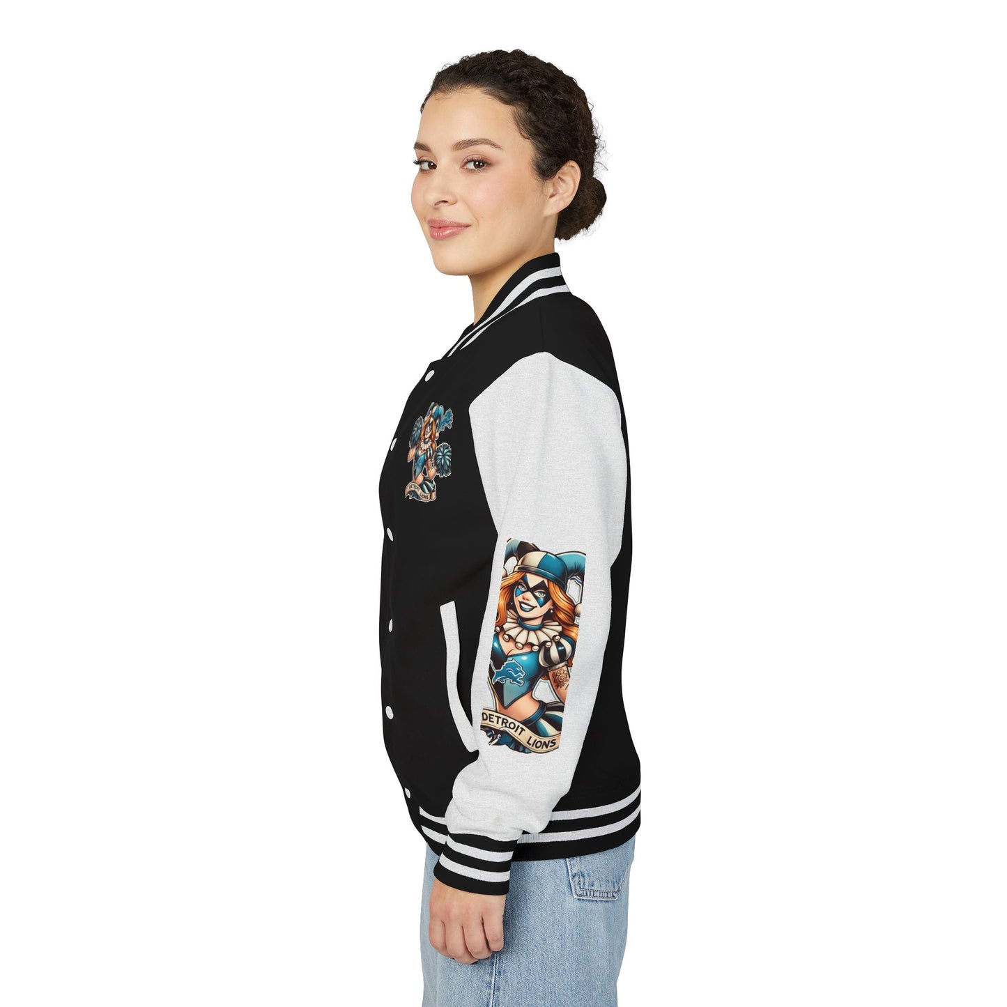 Det Lions Varsity Jacket Women - Harley Quinn #1