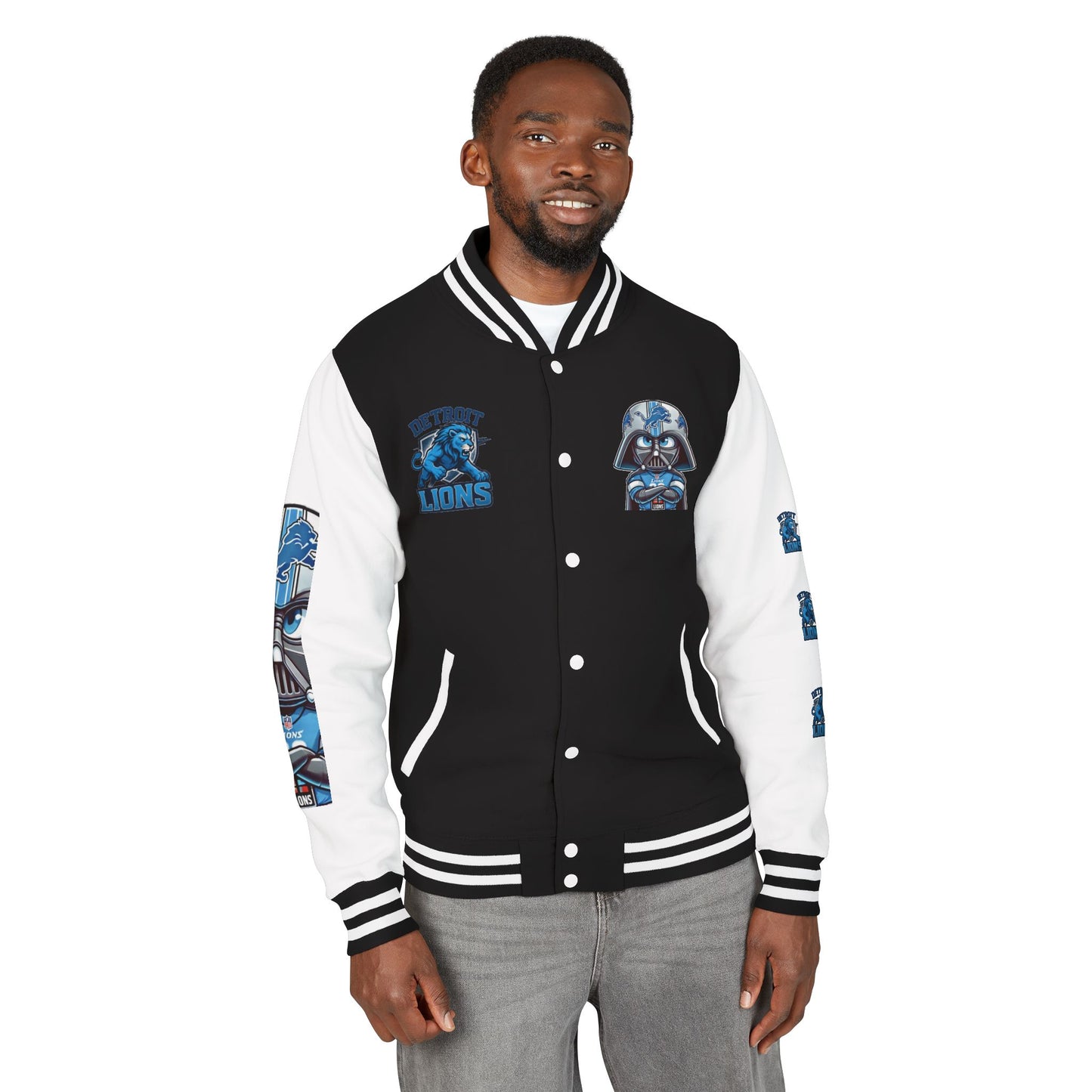 DET Lions Varsity Jacket - Vader #1