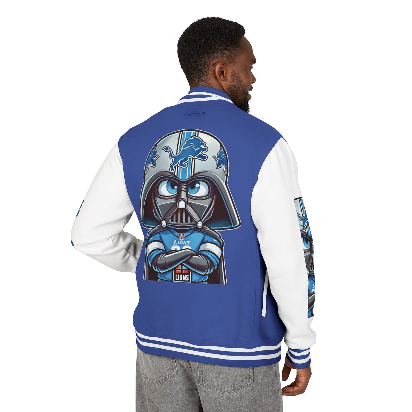 DET Lions Varsity Jacket - Vader #1