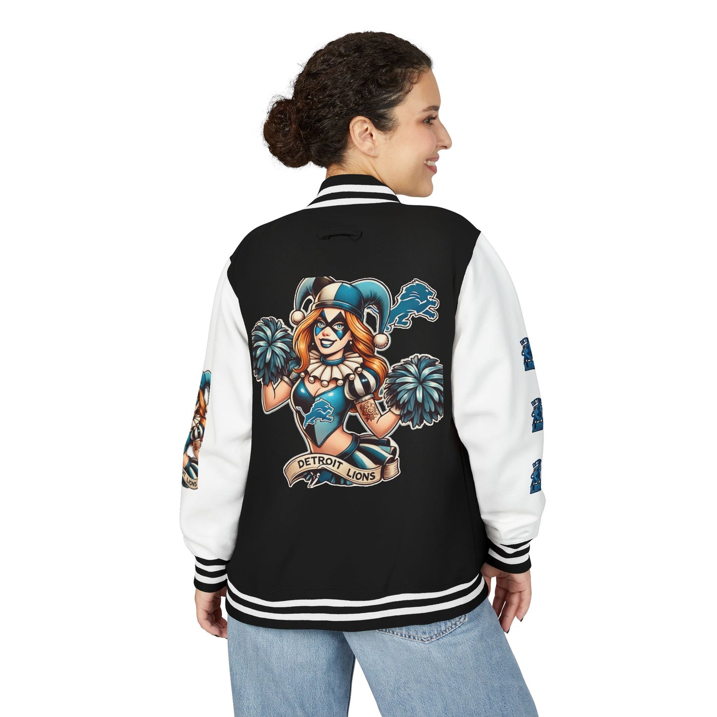 Det Lions Varsity Jacket Women - Harley Quinn #1