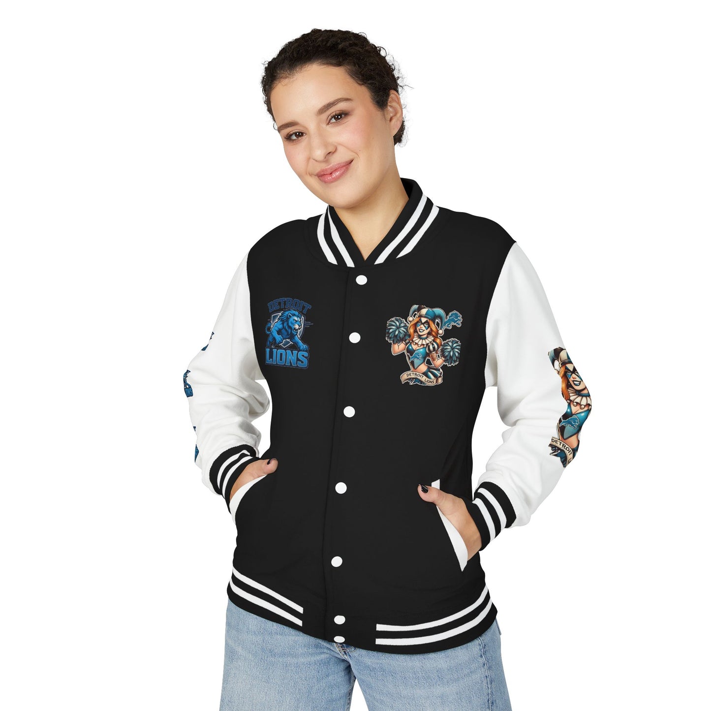 Det Lions Varsity Jacket Women - Harley Quinn #1