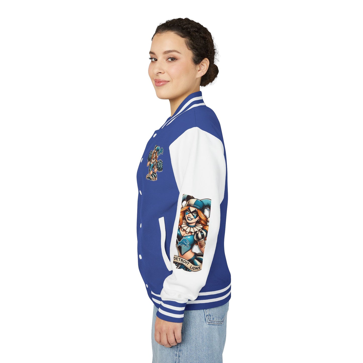Det Lions Varsity Jacket Women - Harley Quinn #1