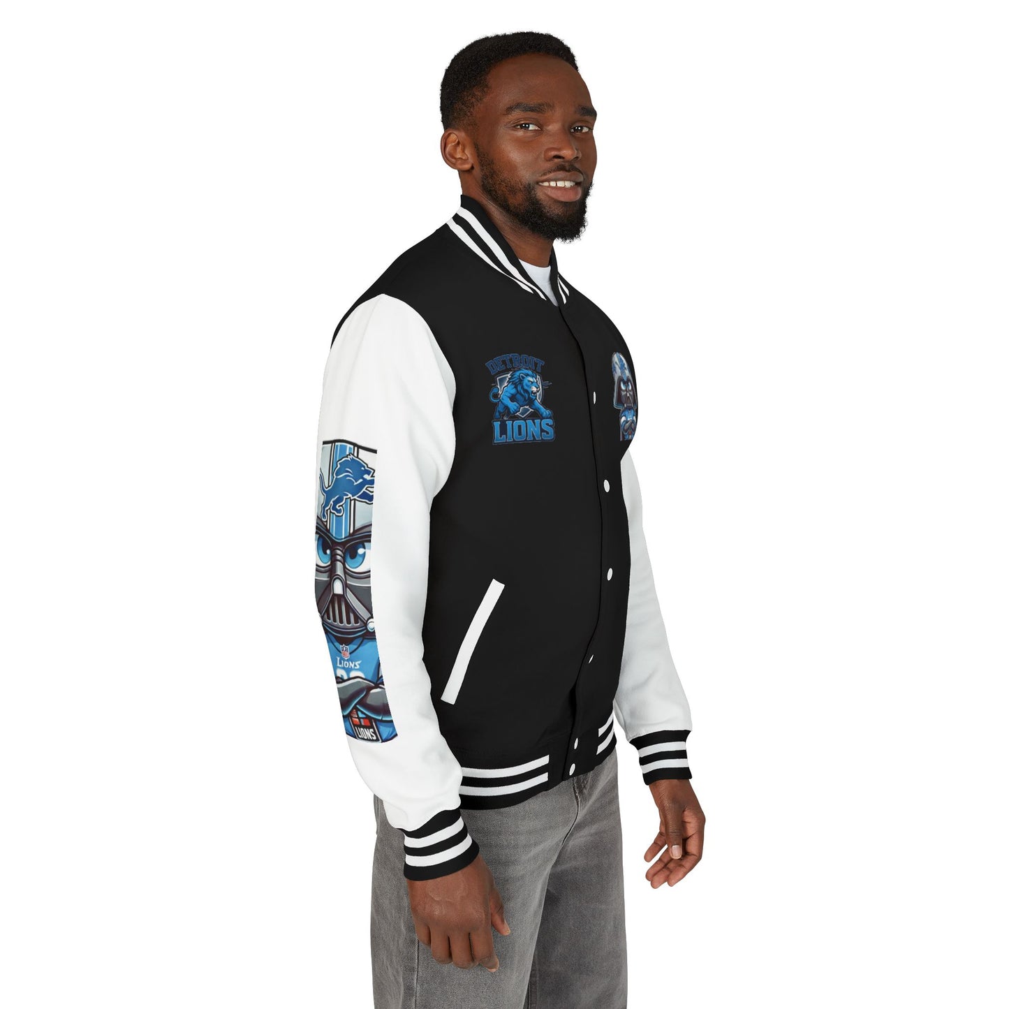 DET Lions Varsity Jacket - Vader #1