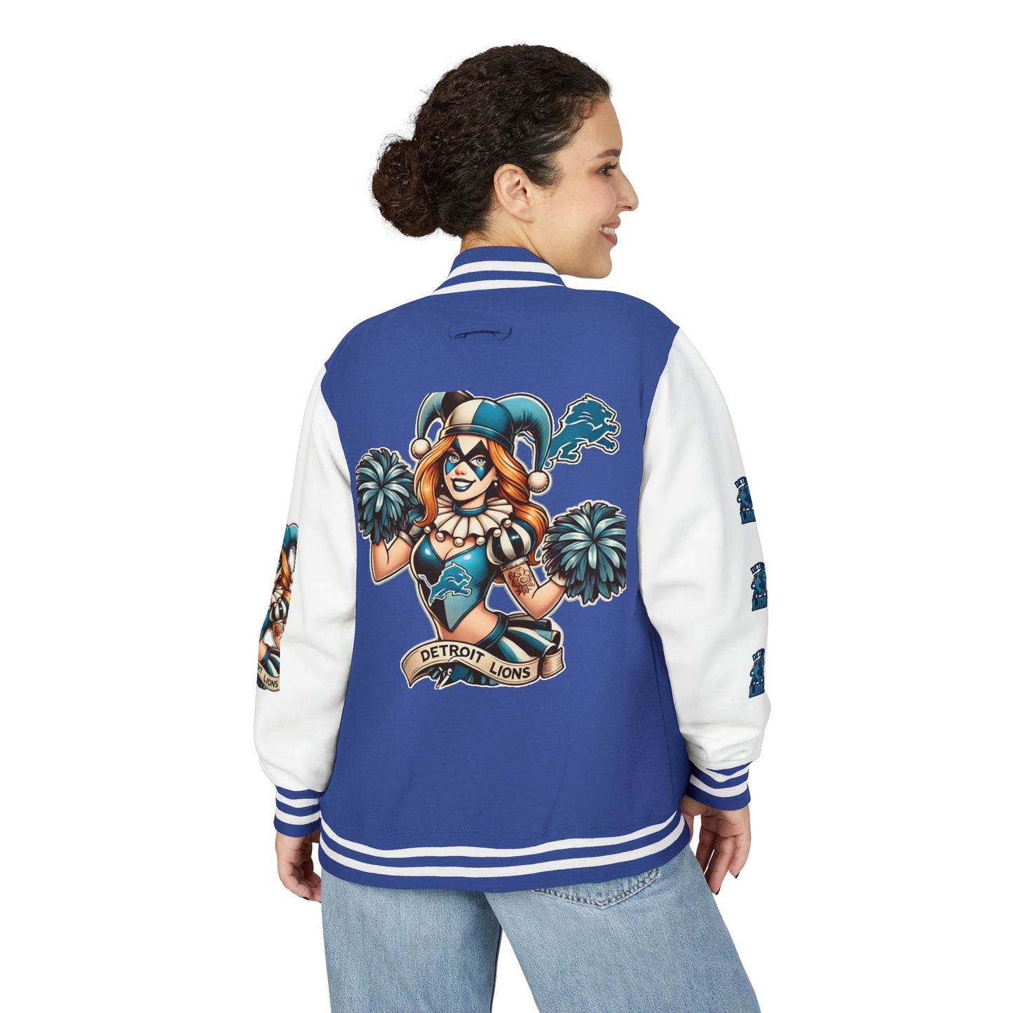 Det Lions Varsity Jacket Women - Harley Quinn #1