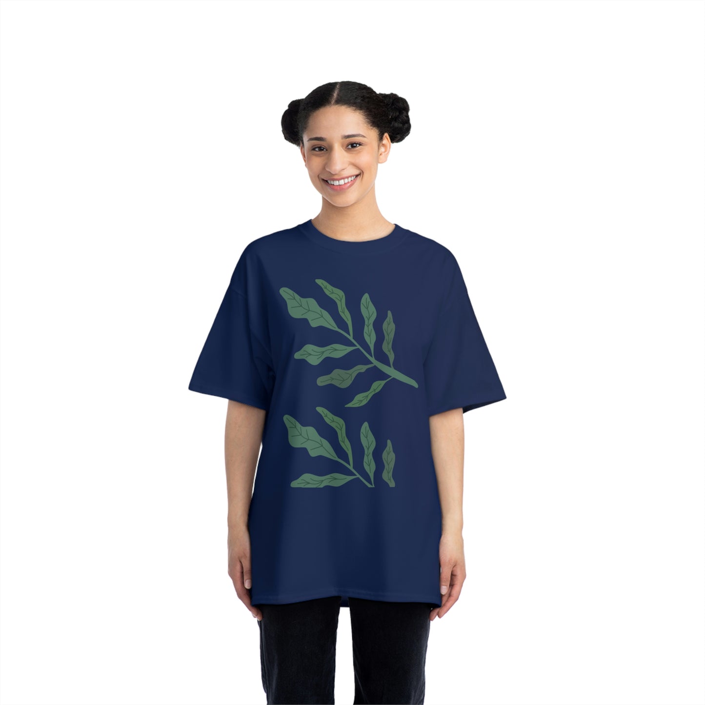 Leaf Design Beefy-T® Short-Sleeve T-Shirt