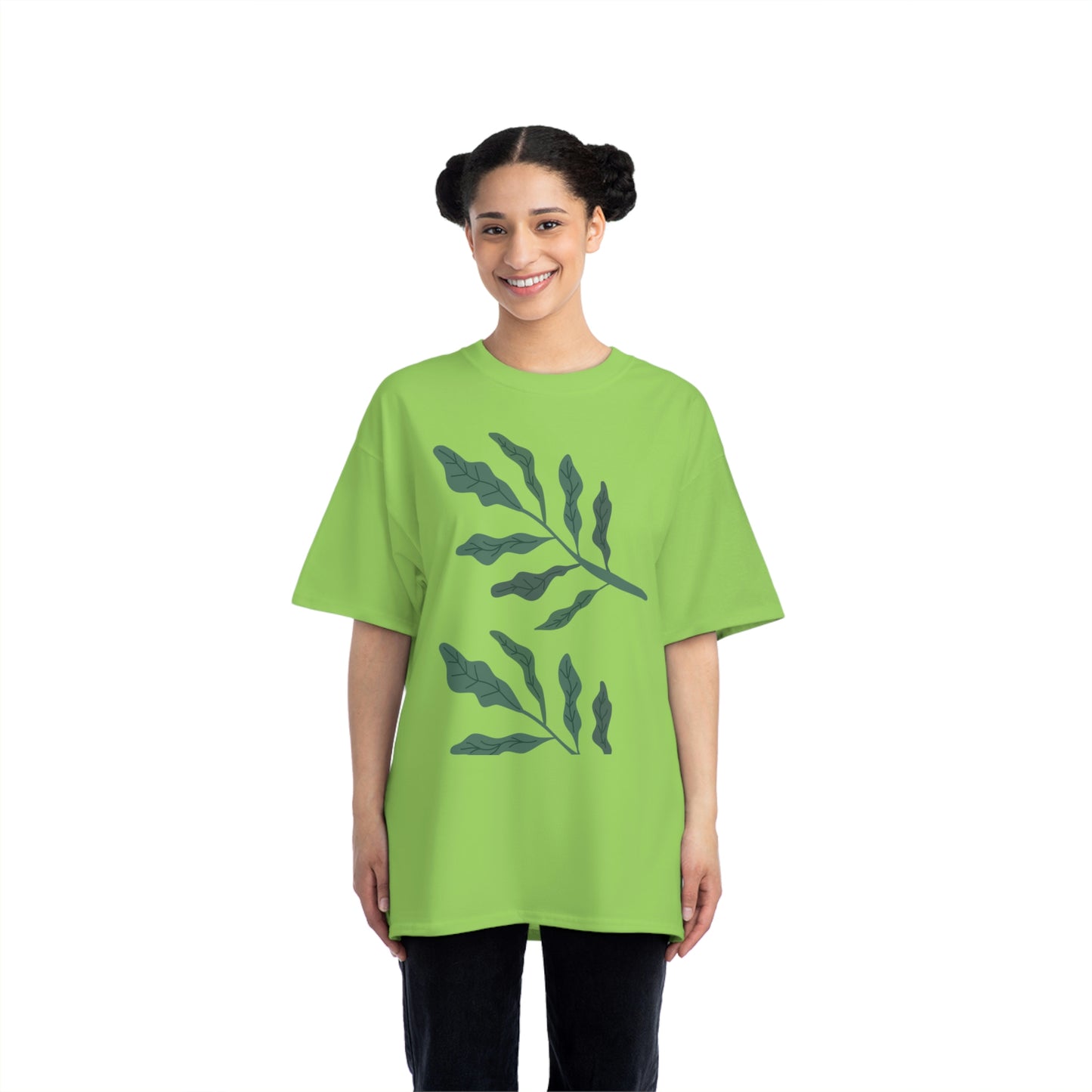 Leaf Design Beefy-T® Short-Sleeve T-Shirt