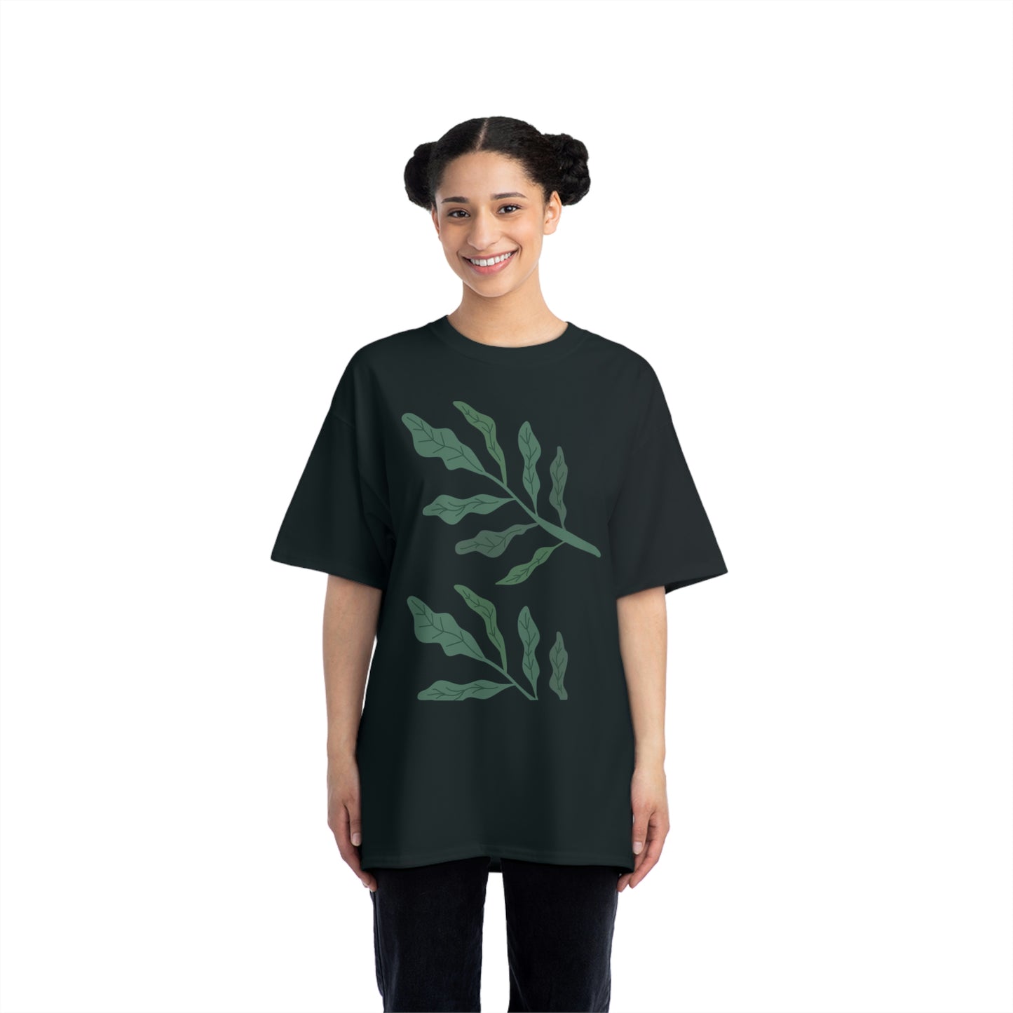 Leaf Design Beefy-T® Short-Sleeve T-Shirt