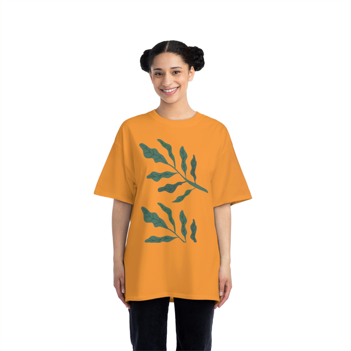 Leaf Design Beefy-T® Short-Sleeve T-Shirt