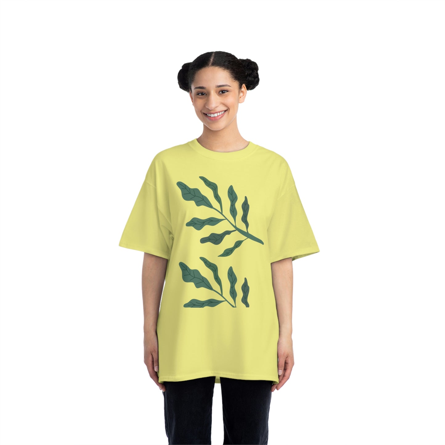 Leaf Design Beefy-T® Short-Sleeve T-Shirt