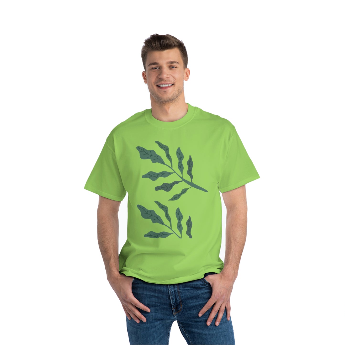 Leaf Design Beefy-T® Short-Sleeve T-Shirt