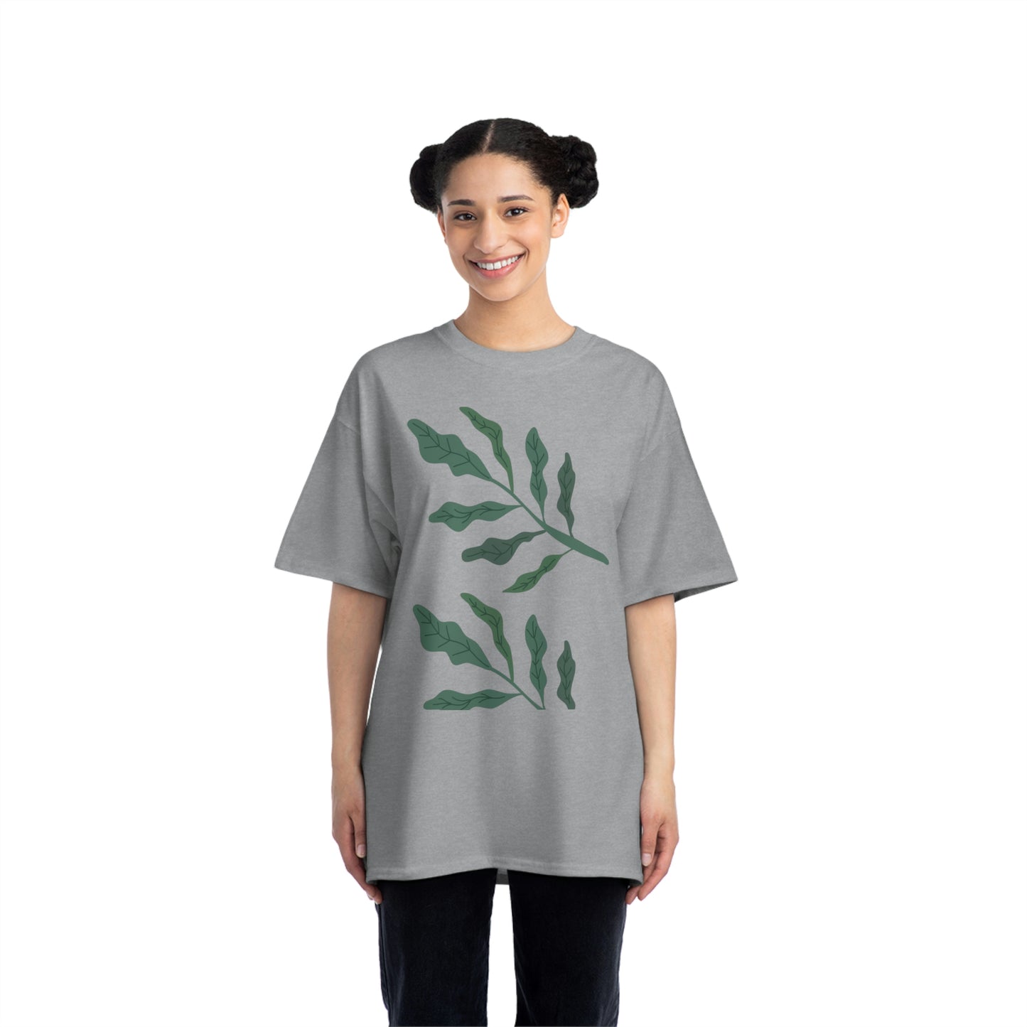 Leaf Design Beefy-T® Short-Sleeve T-Shirt