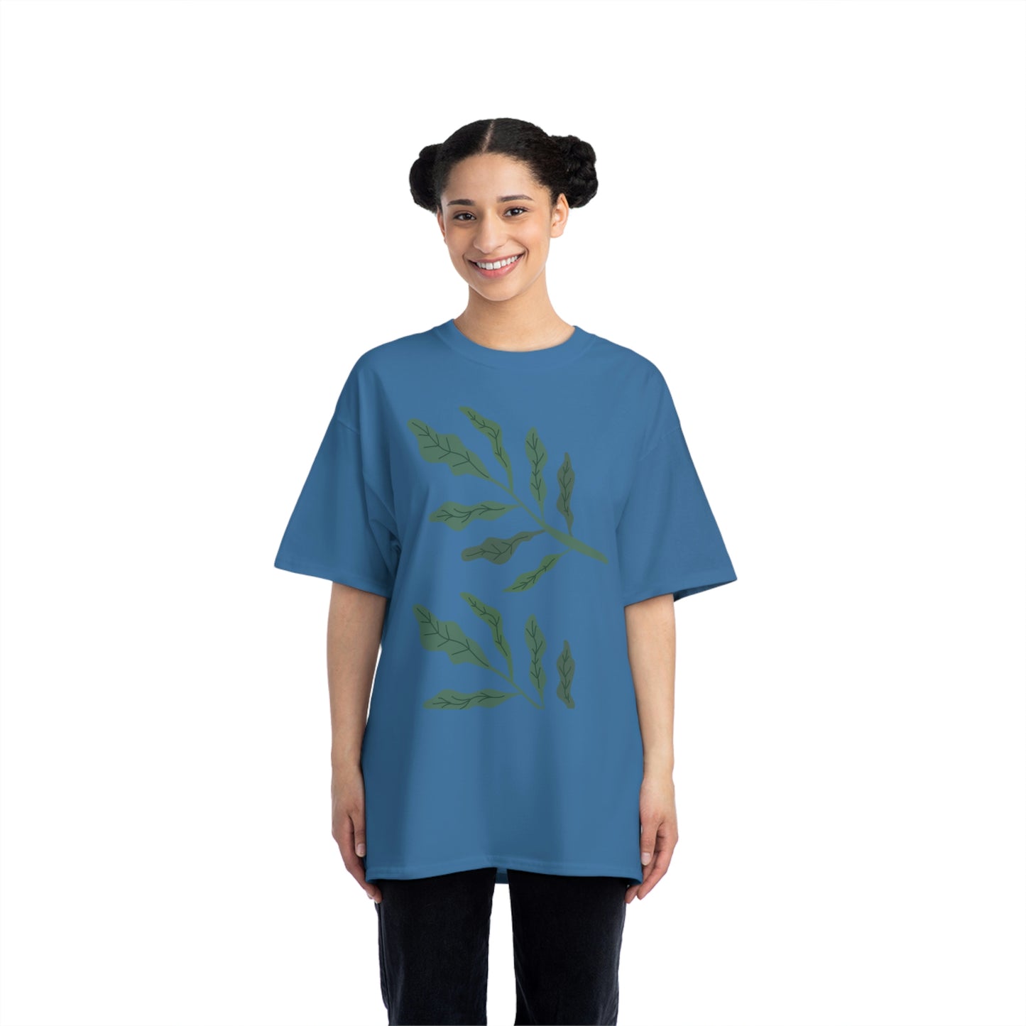 Leaf Design Beefy-T® Short-Sleeve T-Shirt