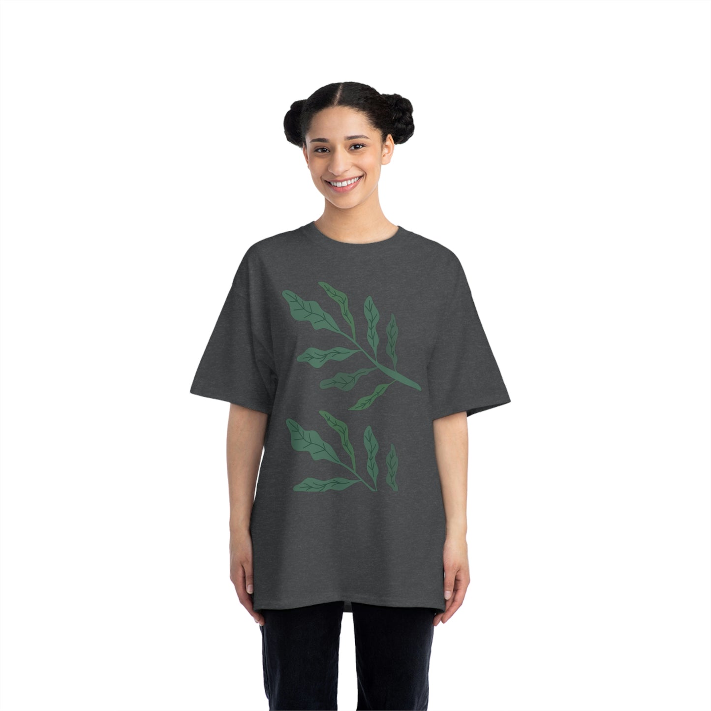 Leaf Design Beefy-T® Short-Sleeve T-Shirt