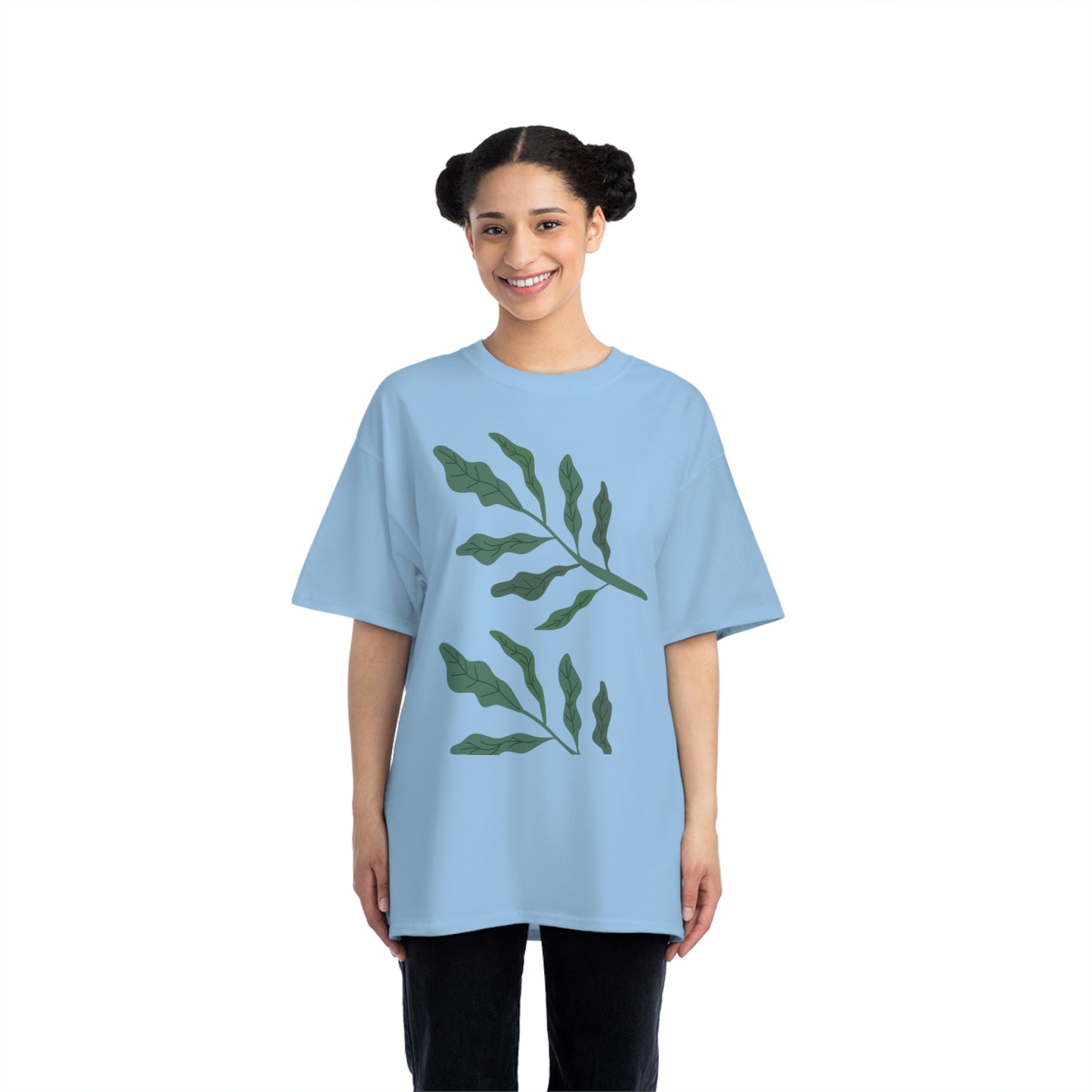 Leaf Design Beefy-T® Short-Sleeve T-Shirt