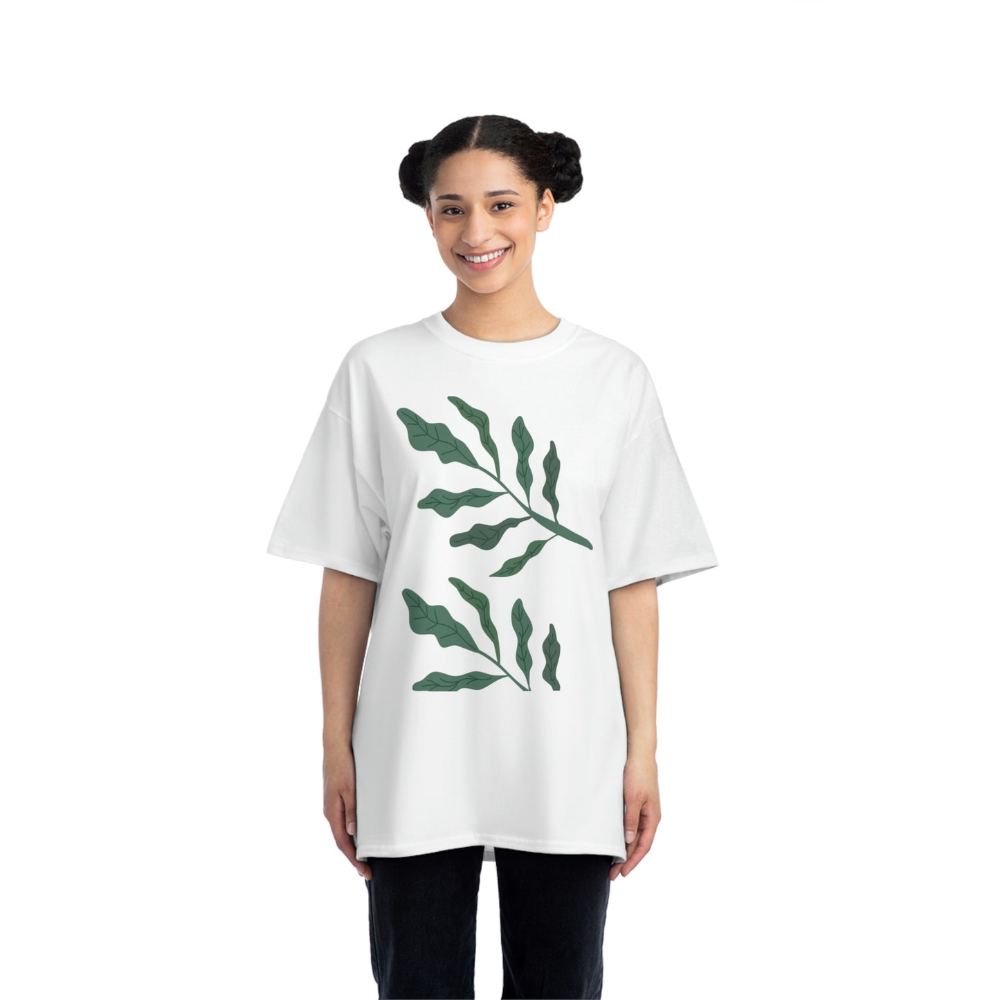 Leaf Design Beefy-T® Short-Sleeve T-Shirt