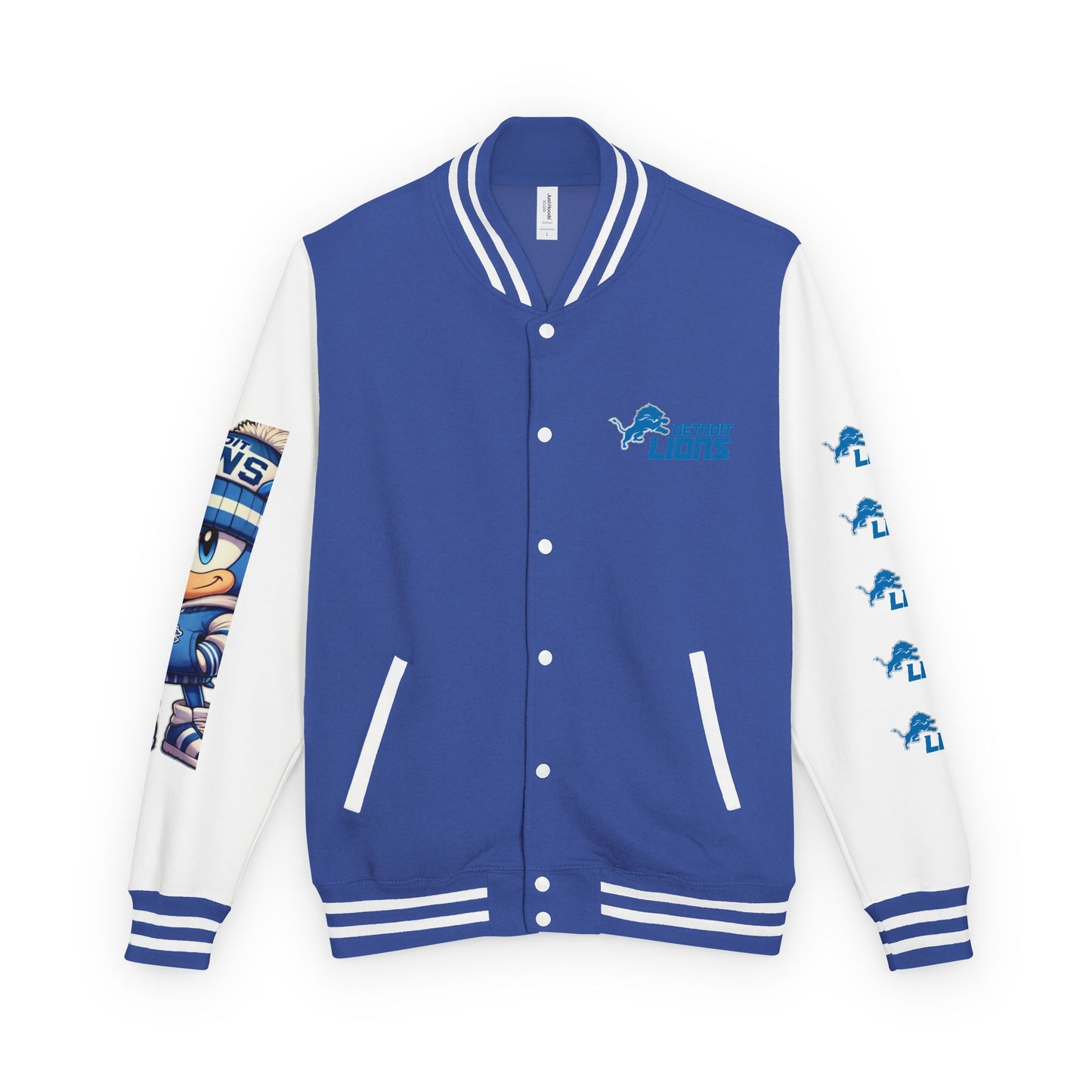 DET Lions - Sonic- Heavy Letterman Jacket