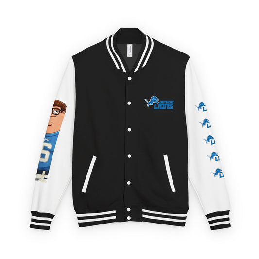 DET Lions - Peter Griff- Heavy Varsity Jacket