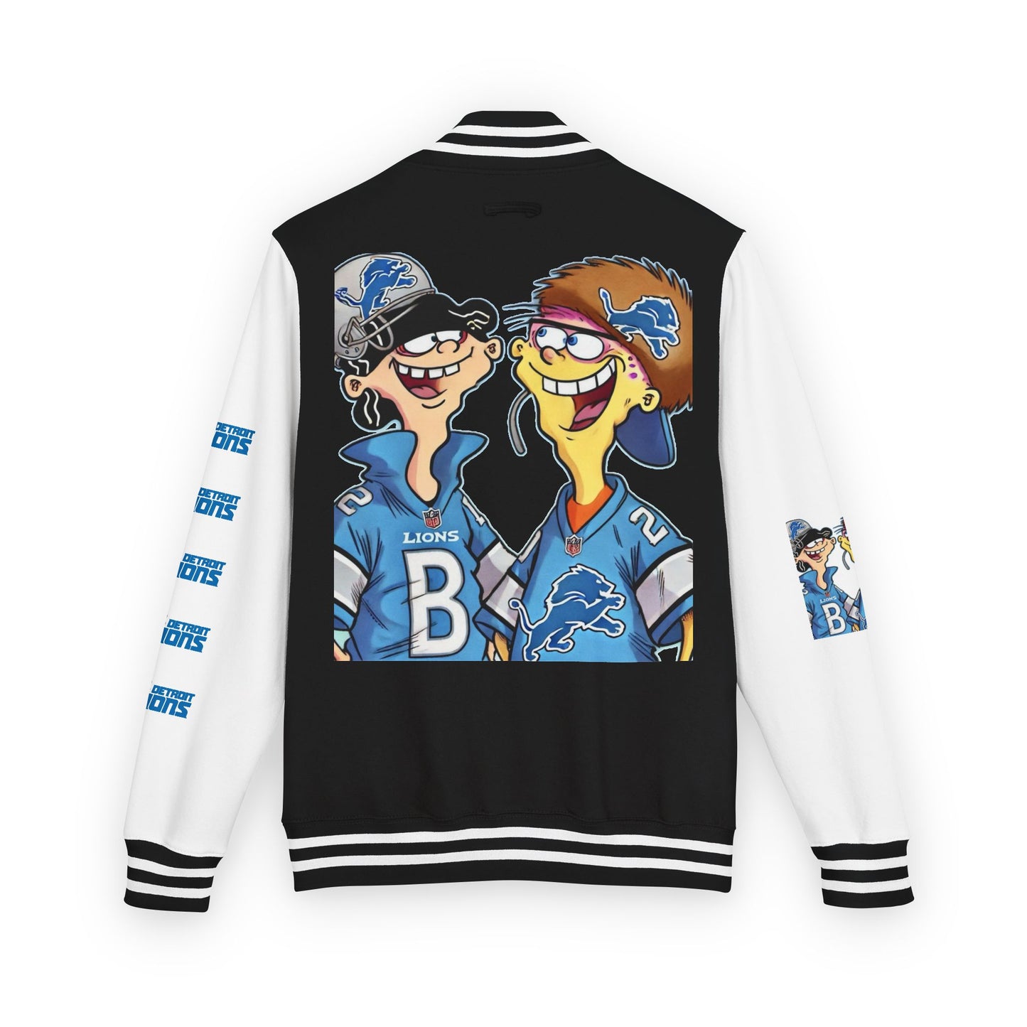DET Lions - Ed Edd Eddy - Heavy Letterman Jacket