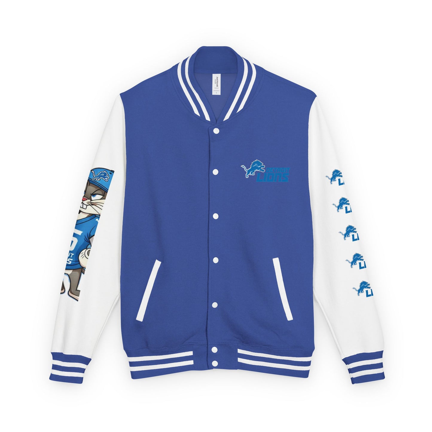 DET Lions - Bugz- Heavy Letterman Jacket