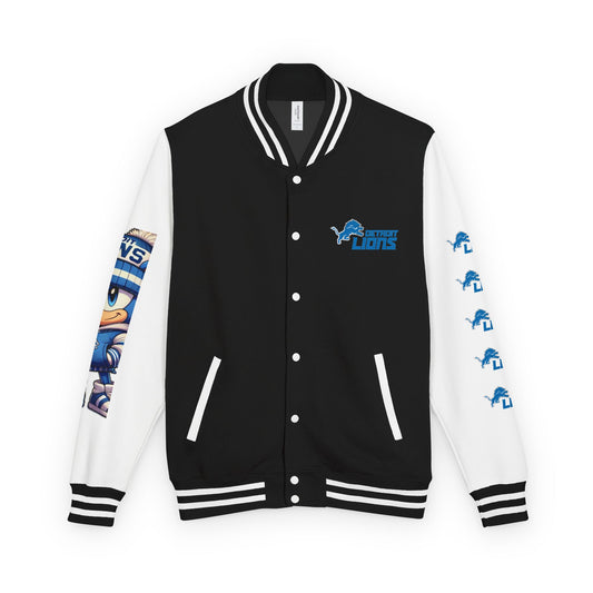 DET Lions - Sonic- Heavy Letterman Jacket