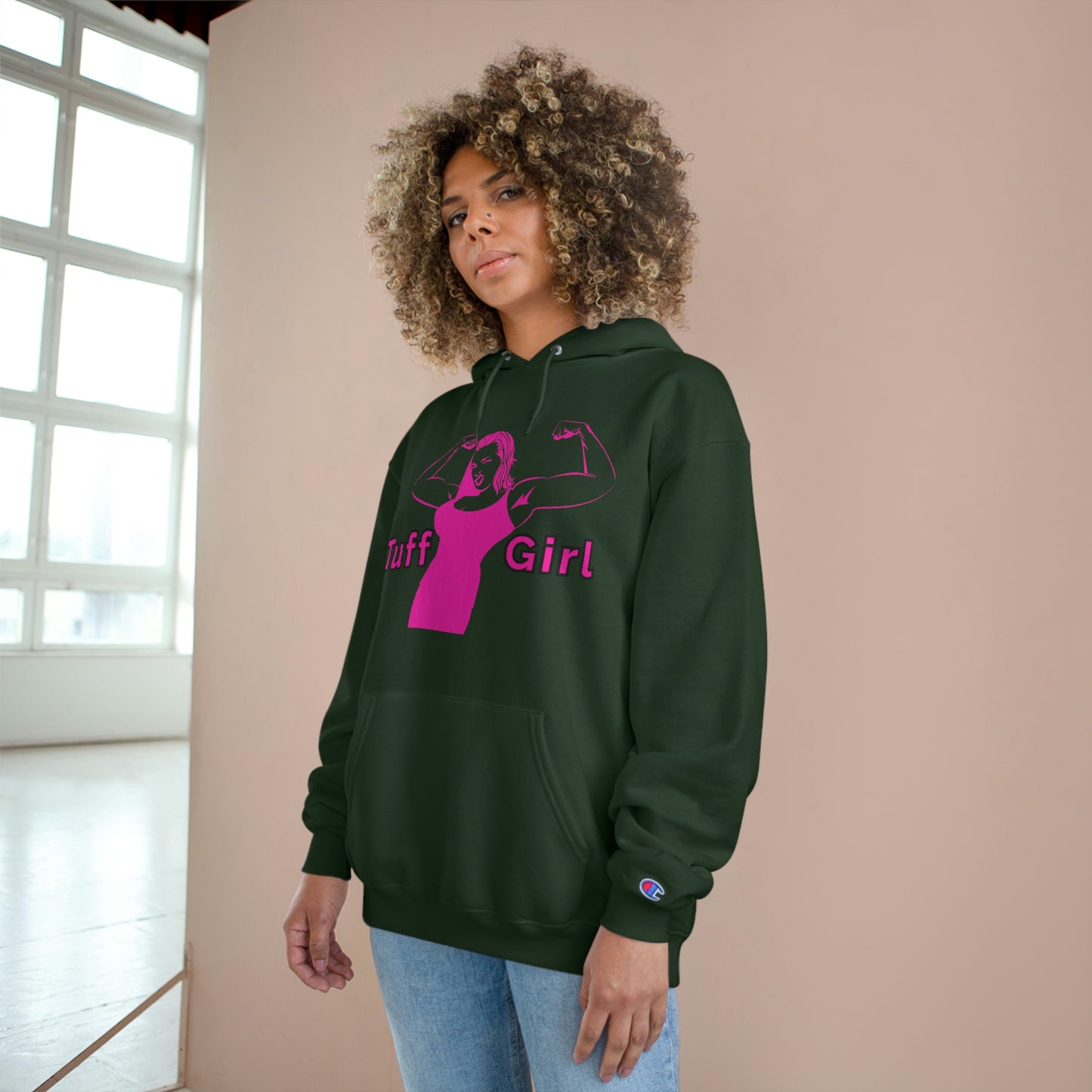 *Original Tuff-Girl* - Champion Hoodie (Double Sided)