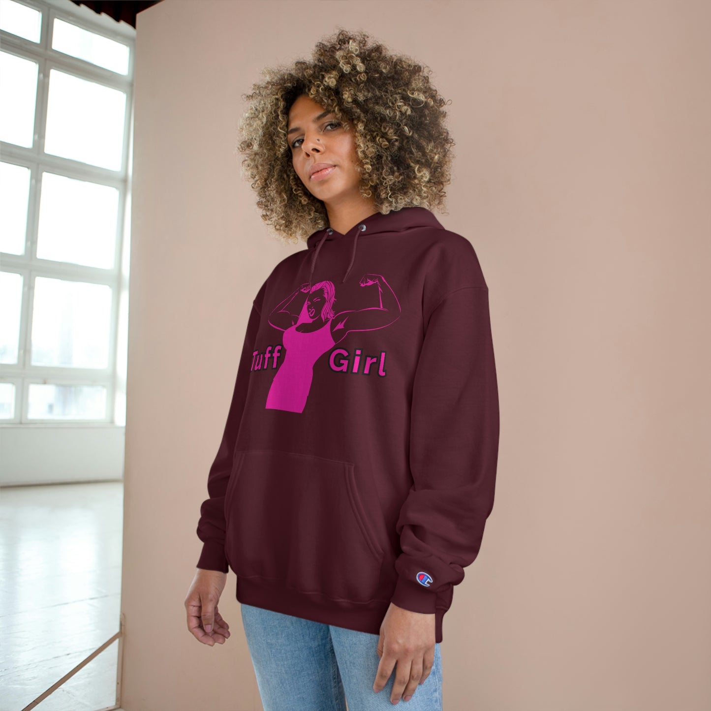 *Original Tuff-Girl* - Champion Hoodie (Double Sided)