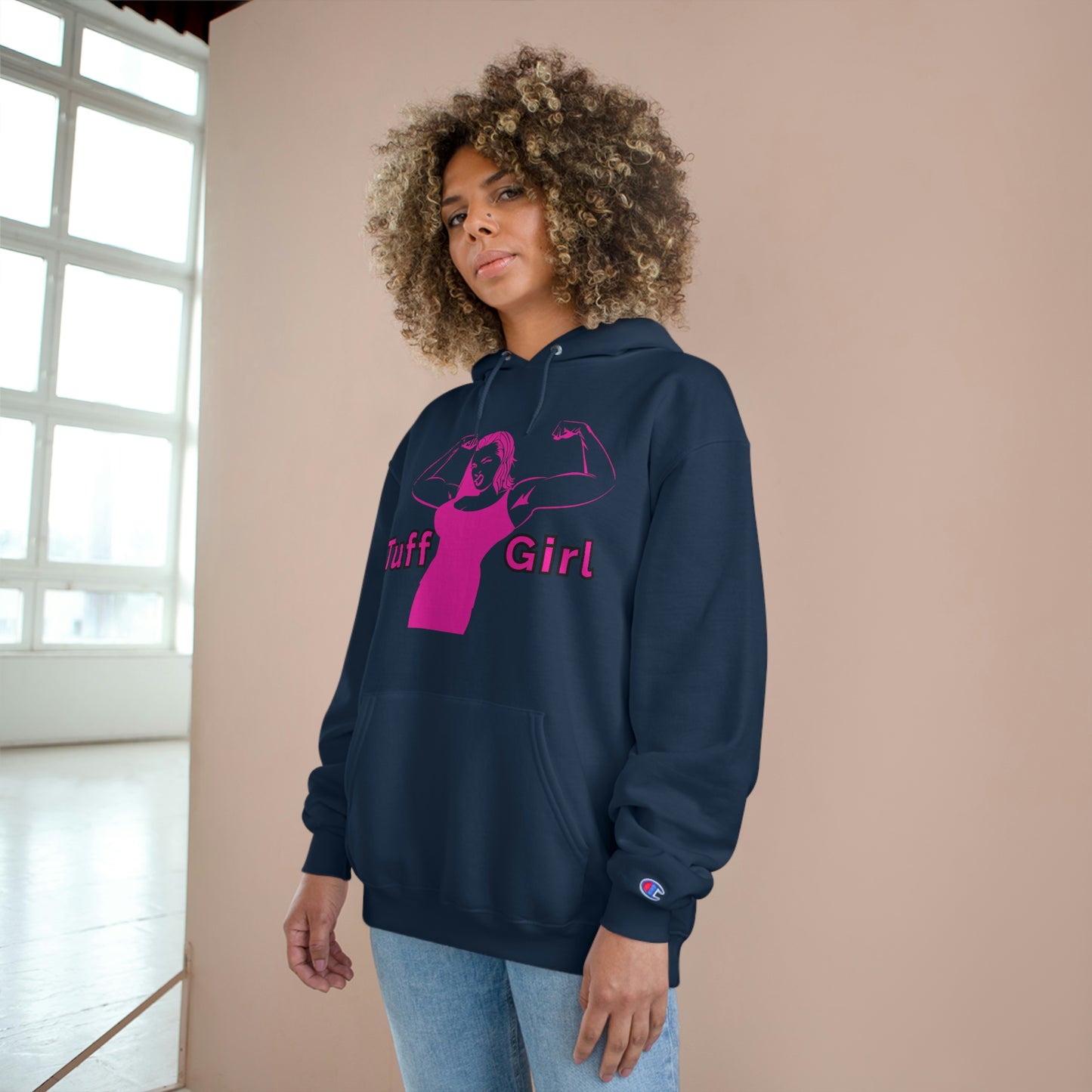 *Original Tuff-Girl* - Champion Hoodie (Double Sided)